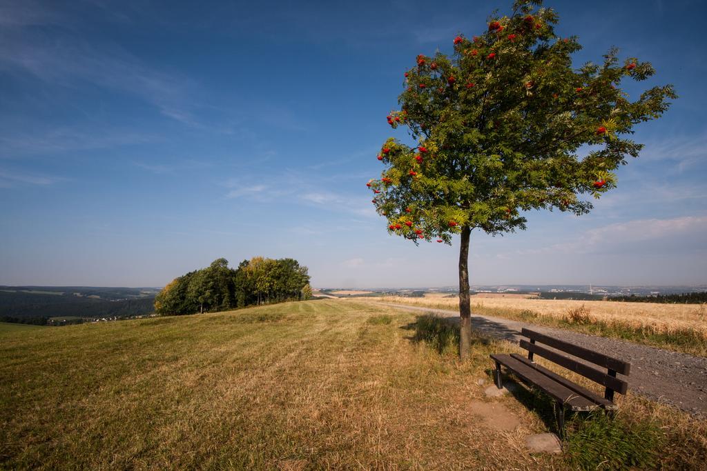 Landgasthof Dittersdorfer Hoehe Amtsberg Exterior foto